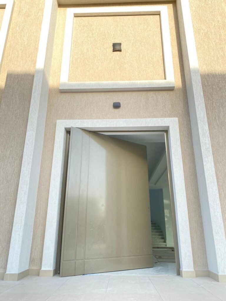 Pivot Door - Front View Villa Living Legend Dubai UAE