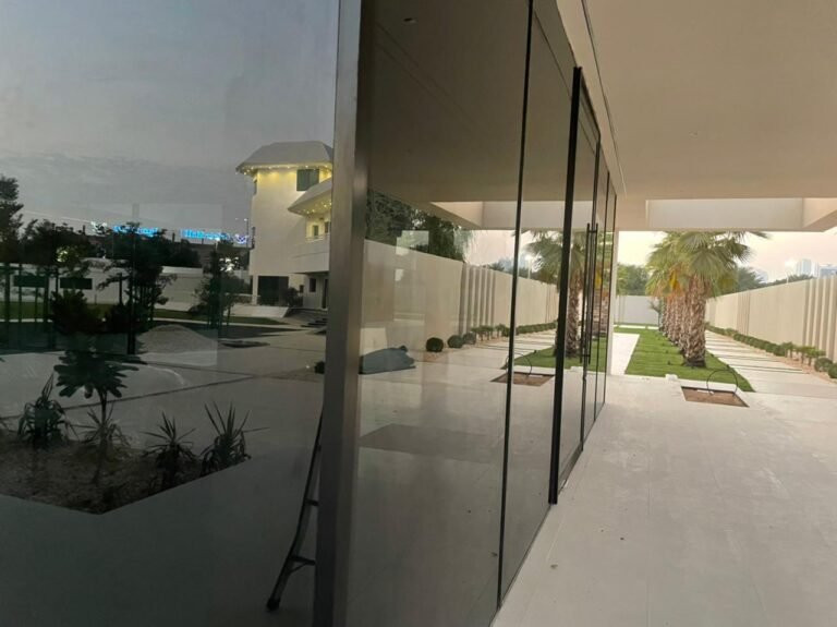 Side View Ajman Villa - Alghazi Project UAE