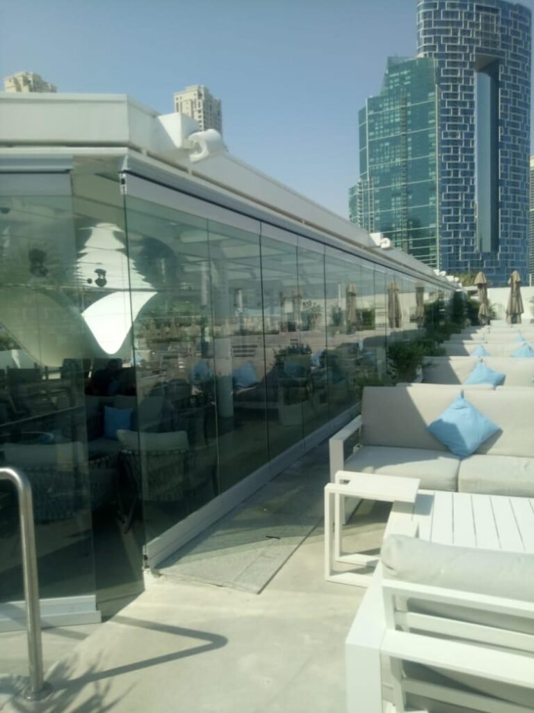 Curtain Wall System - Dubai Marina Project Alghazi UAE